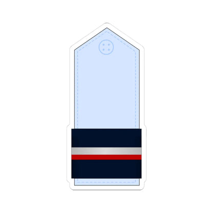 07.Moroccan Air Force WO (Morocco) (Military Rank) STICKER Vinyl Kiss-Cut Decal 3 Inch White - The Sticker Space