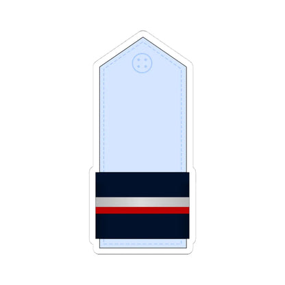 07.Moroccan Air Force WO (Morocco) (Military Rank) STICKER Vinyl Kiss-Cut Decal 4 Inch White - The Sticker Space