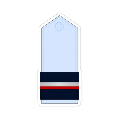07.Moroccan Air Force WO (Morocco) (Military Rank) STICKER Vinyl Kiss-Cut Decal 6 Inch White - The Sticker Space