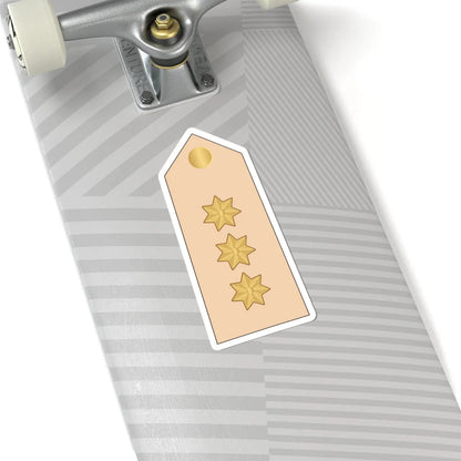 07.RBLF CPT (Bahrain) (Military Rank) STICKER Vinyl Kiss-Cut Decal - The Sticker Space