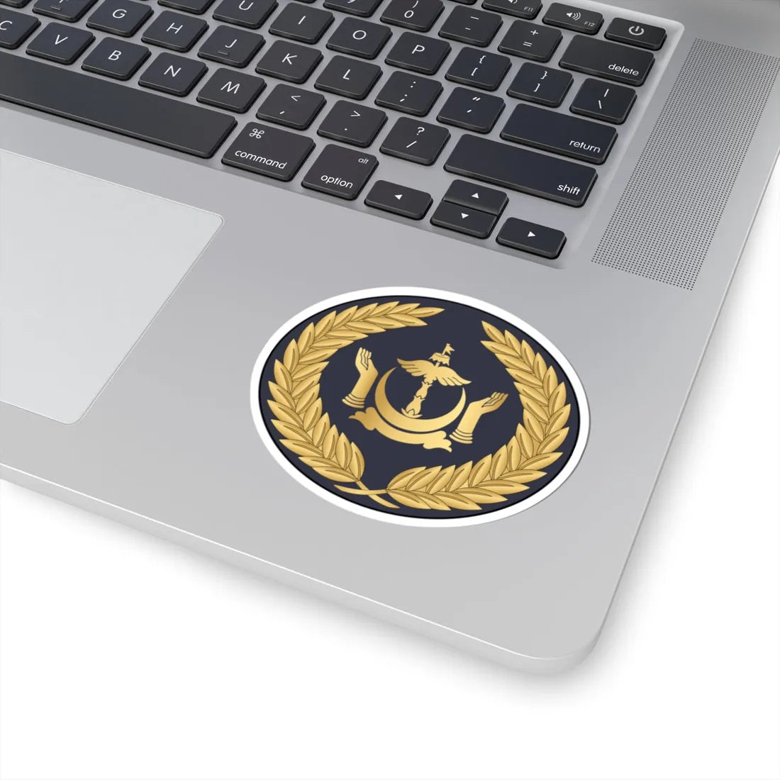 07.RBrAF WO1 (Brunei) (Military Rank) STICKER Vinyl Kiss-Cut Decal - The Sticker Space
