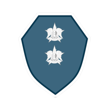 07.Syrian Air Force WO2 (Syria) (Military Rank) STICKER Vinyl Kiss-Cut Decal 2 Inch White - The Sticker Space