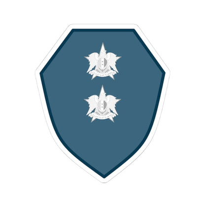 07.Syrian Air Force WO2 (Syria) (Military Rank) STICKER Vinyl Kiss-Cut Decal 4 Inch White - The Sticker Space