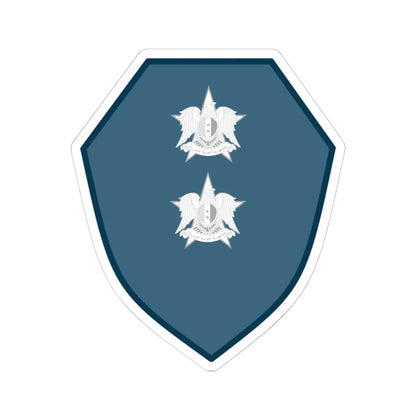 07.Syrian Air Force WO2 (Syria) (Military Rank) STICKER Vinyl Kiss-Cut Decal 6 Inch White - The Sticker Space