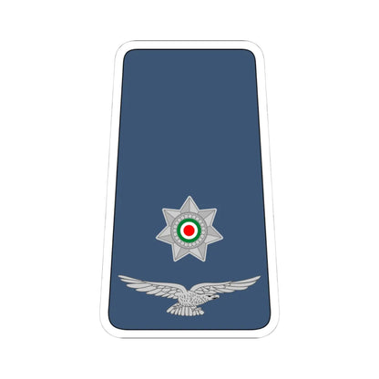 08. JAF 2LT (Jordan) (Military Rank) STICKER Vinyl Kiss-Cut Decal 4 Inch White - The Sticker Space