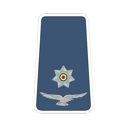 08. JAF 2LT (Jordan) (Military Rank) STICKER Vinyl Kiss-Cut Decal 6 Inch White - The Sticker Space