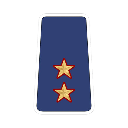 08. KAF 1LT (Kuwait) (Military Rank) STICKER Vinyl Kiss-Cut Decal 3 Inch White - The Sticker Space