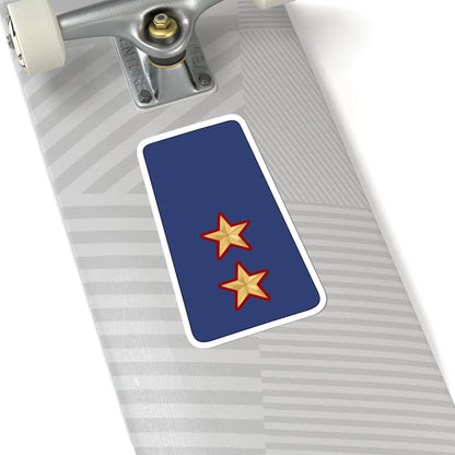 08. KAF 1LT (Kuwait) (Military Rank) STICKER Vinyl Kiss-Cut Decal - The Sticker Space