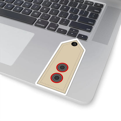 08. Malawi Army   LT (Malawi) (Military Rank) STICKER Vinyl Kiss-Cut Decal - The Sticker Space