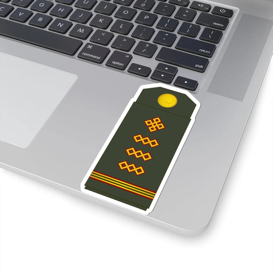 08 Mongolian Army TSG (Mongolia) (Military Rank) STICKER Vinyl Kiss-Cut Decal - The Sticker Space
