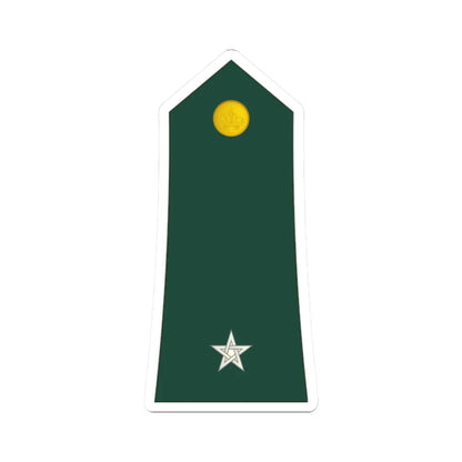 08 Moroccan Army WO (Morocco) (Military Rank) STICKER Vinyl Kiss-Cut Decal 2 Inch White - The Sticker Space