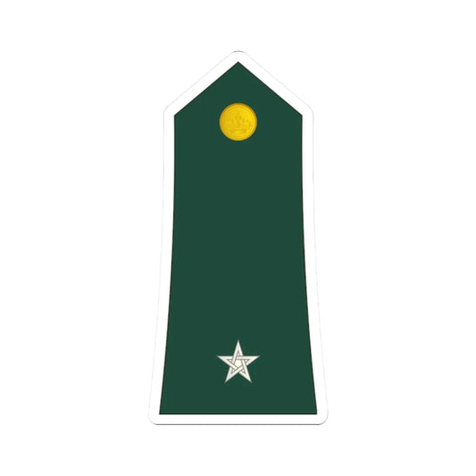 08 Moroccan Army WO (Morocco) (Military Rank) STICKER Vinyl Kiss-Cut Decal 2 Inch White - The Sticker Space