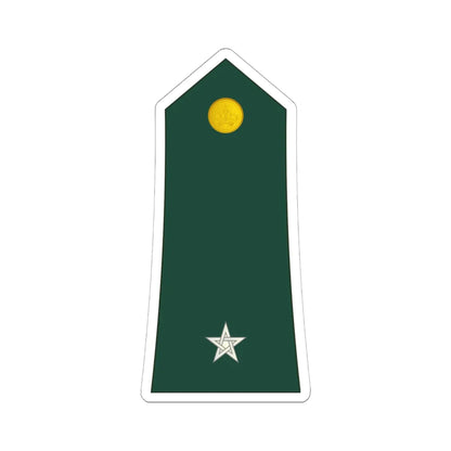 08 Moroccan Army WO (Morocco) (Military Rank) STICKER Vinyl Kiss-Cut Decal 6 Inch White - The Sticker Space