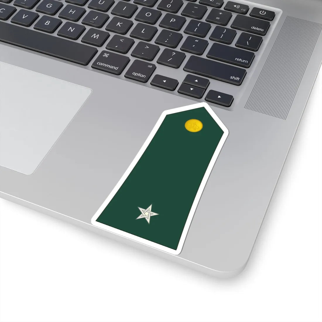 08 Moroccan Army WO (Morocco) (Military Rank) STICKER Vinyl Kiss-Cut Decal - The Sticker Space