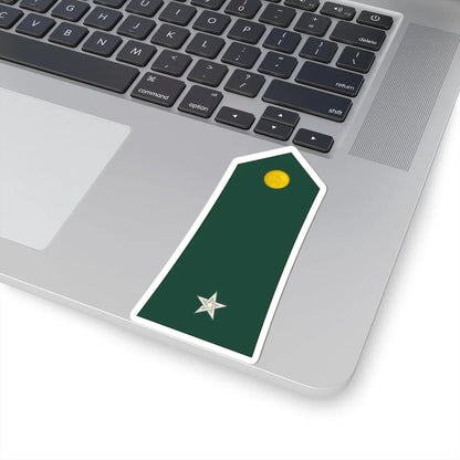 08 Moroccan Army WO (Morocco) (Military Rank) STICKER Vinyl Kiss-Cut Decal - The Sticker Space