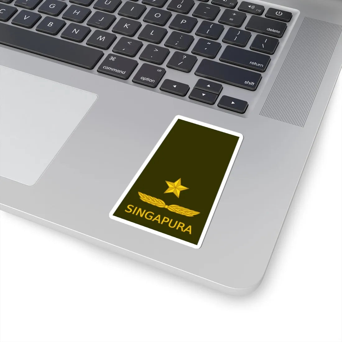 08 RSA OF06 (Singapore) (Military Rank) STICKER Vinyl Kiss-Cut Decal - The Sticker Space