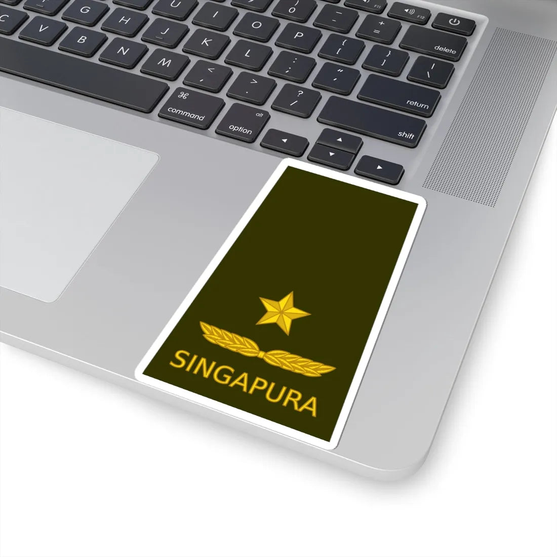 08 RSA OF06 (Singapore) (Military Rank) STICKER Vinyl Kiss-Cut Decal - The Sticker Space