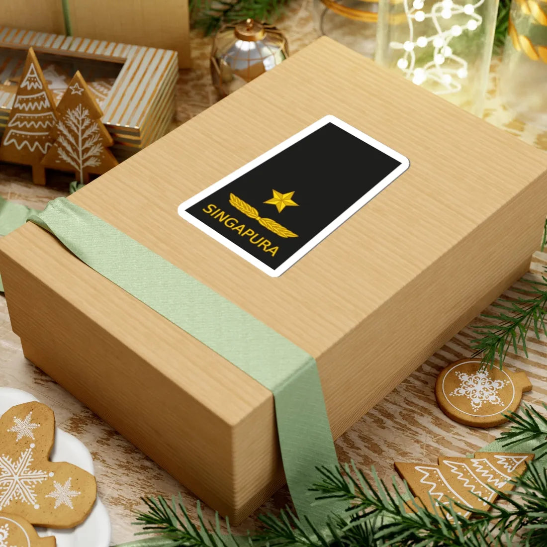 08 RSN OF06 (Singapore) (Military Rank) STICKER Vinyl Kiss-Cut Decal - The Sticker Space