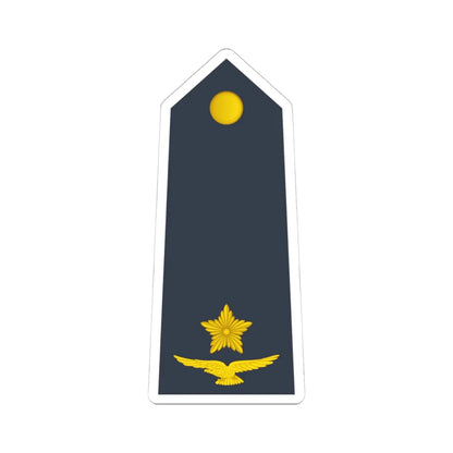 08 Somali Air Force 2LT (Mali) (Military Rank) STICKER Vinyl Kiss-Cut Decal 4 Inch White - The Sticker Space