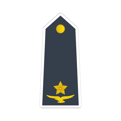 08 Somali Air Force 2LT (Mali) (Military Rank) STICKER Vinyl Kiss-Cut Decal 6 Inch White - The Sticker Space