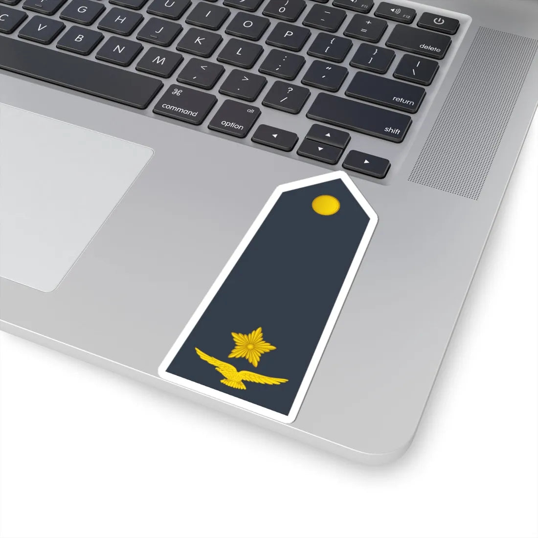 08 Somali Air Force 2LT (Mali) (Military Rank) STICKER Vinyl Kiss-Cut Decal - The Sticker Space