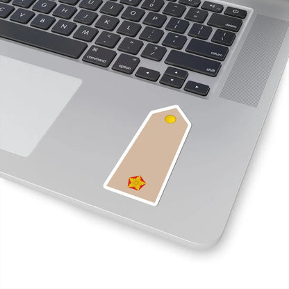 08 Somali Army 2LT (Mali) (Military Rank) STICKER Vinyl Kiss-Cut Decal - The Sticker Space