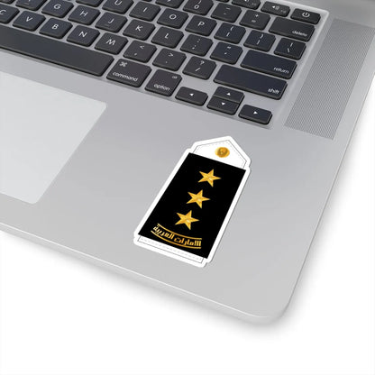 08 UAEN CAPT (United Arab Emirates) (Military Rank) STICKER Vinyl Kiss-Cut Decal - The Sticker Space