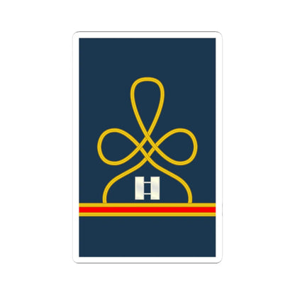 08 US Army Mess Uniform CPT (United States) (Military Rank) STICKER Vinyl Kiss-Cut Decal 3 Inch White - The Sticker Space