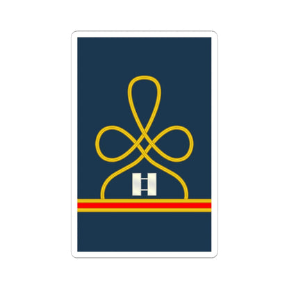 08 US Army Mess Uniform CPT (United States) (Military Rank) STICKER Vinyl Kiss-Cut Decal 6 Inch White - The Sticker Space