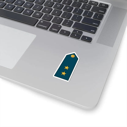 08.AlgAF 1LT (Algeria) (Military Rank) STICKER Vinyl Kiss-Cut Decal - The Sticker Space