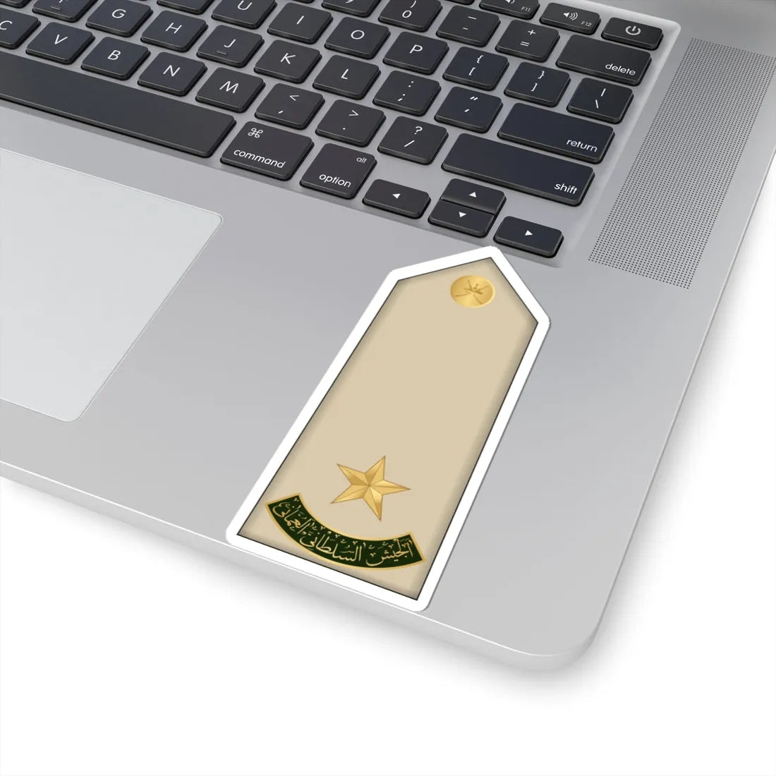 08.RAO 2LT (Oman) (Military Rank) STICKER Vinyl Kiss-Cut Decal - The Sticker Space
