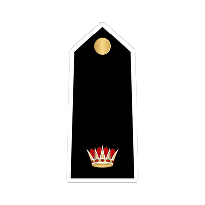 08.RBNF MAJ (Bahrain) (Military Rank) STICKER Vinyl Kiss-Cut Decal 4 Inch White - The Sticker Space