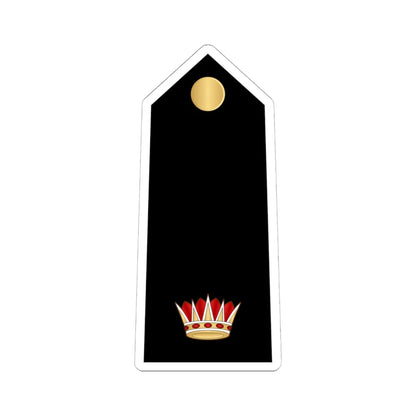 08.RBNF MAJ (Bahrain) (Military Rank) STICKER Vinyl Kiss-Cut Decal 6 Inch White - The Sticker Space