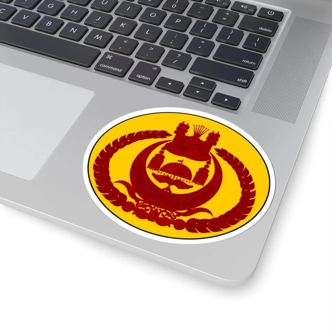 08.RBrAF FSGM (Brunei) (Military Rank) STICKER Vinyl Kiss-Cut Decal - The Sticker Space