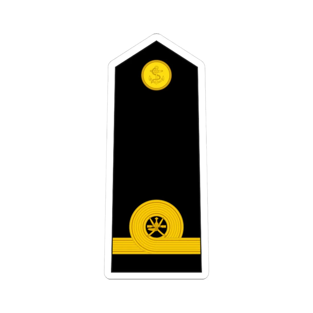 08.RNO SLT2 (Oman) (Military Rank) STICKER Vinyl Kiss-Cut Decal 3 Inch White - The Sticker Space