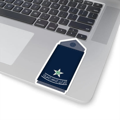 08.RSAF 2LT (Saudi Arabia) (Military Rank) STICKER Vinyl Kiss-Cut Decal - The Sticker Space