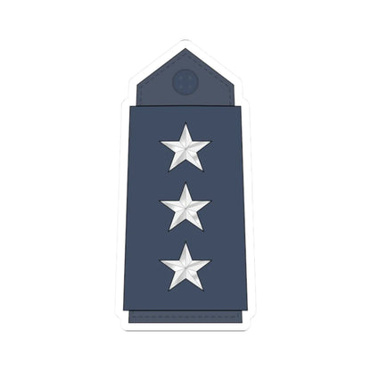 08.YAF CAPT (Yemen) (Military Rank) STICKER Vinyl Kiss-Cut Decal 2 Inch White - The Sticker Space
