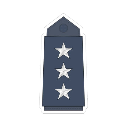 08.YAF CAPT (Yemen) (Military Rank) STICKER Vinyl Kiss-Cut Decal 4 Inch White - The Sticker Space