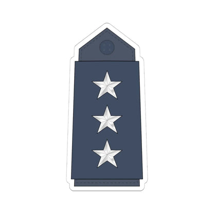 08.YAF CAPT (Yemen) (Military Rank) STICKER Vinyl Kiss-Cut Decal 6 Inch White - The Sticker Space