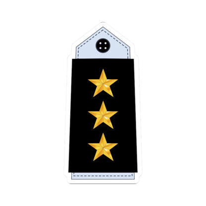 08.YN LT (Yemen) (Military Rank) STICKER Vinyl Kiss-Cut Decal 2 Inch White - The Sticker Space