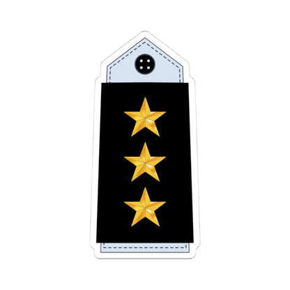 08.YN LT (Yemen) (Military Rank) STICKER Vinyl Kiss-Cut Decal 4 Inch White - The Sticker Space