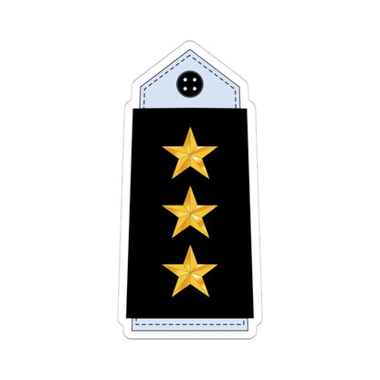 08.YN LT (Yemen) (Military Rank) STICKER Vinyl Kiss-Cut Decal 6 Inch White - The Sticker Space