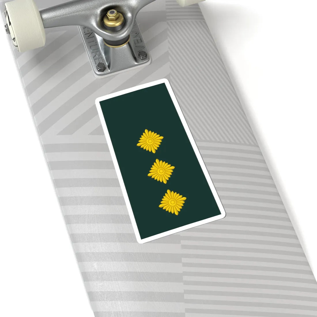 09 Ghana Army CPT (Ghana) (Military Rank) STICKER Vinyl Kiss-Cut Decal - The Sticker Space