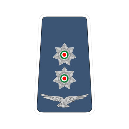 09. JAF 1LT (Jordan) (Military Rank) STICKER Vinyl Kiss-Cut Decal 3 Inch White - The Sticker Space