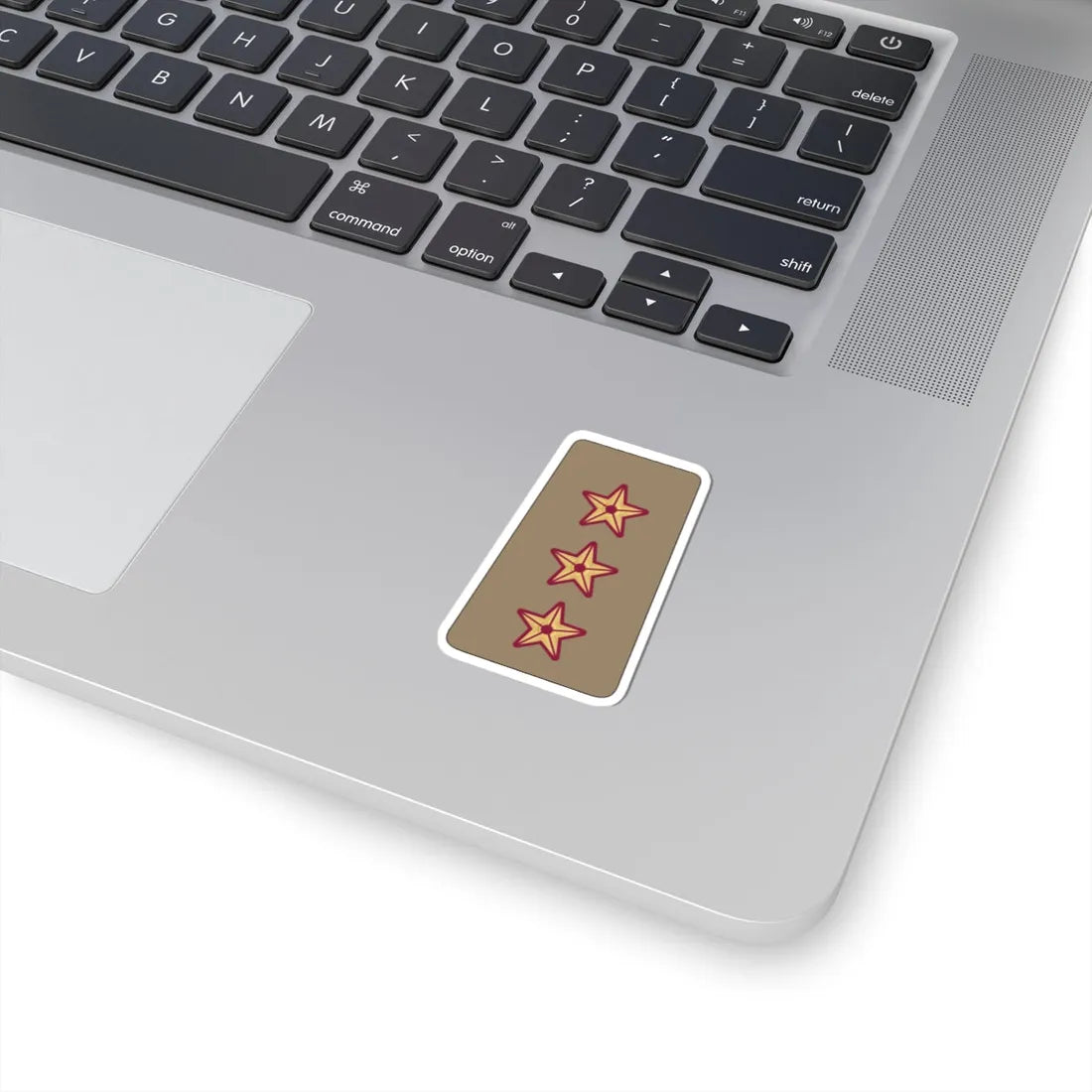 09. QELF CAPT (Qatar) (Military Rank) STICKER Vinyl Kiss-Cut Decal - The Sticker Space