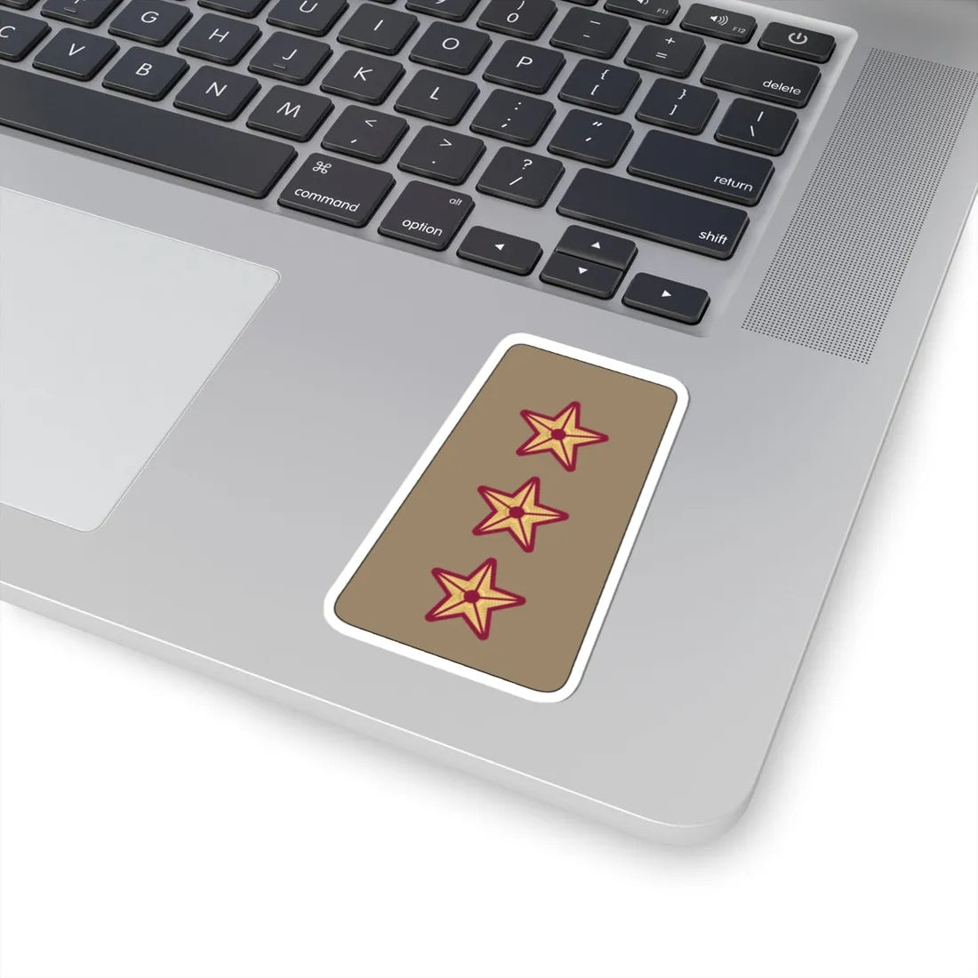 09. QELF CAPT (Qatar) (Military Rank) STICKER Vinyl Kiss-Cut Decal - The Sticker Space