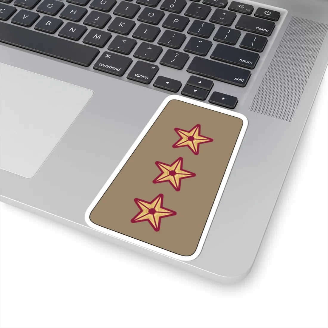 09. QELF CAPT (Qatar) (Military Rank) STICKER Vinyl Kiss-Cut Decal - The Sticker Space