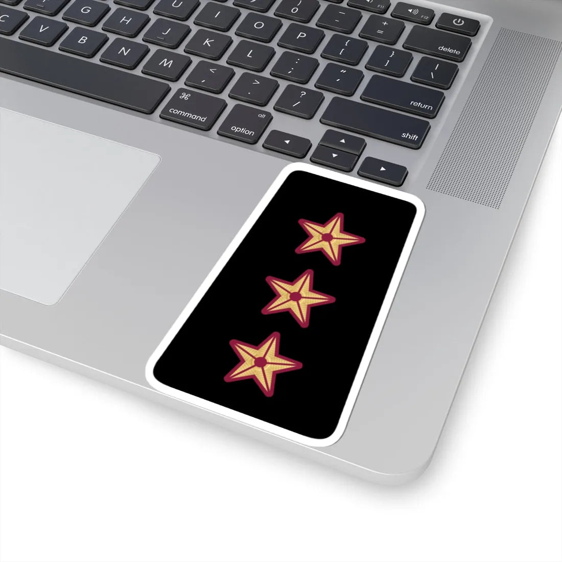 09. QENF CAPT (Qatar) (Military Rank) STICKER Vinyl Kiss-Cut Decal - The Sticker Space