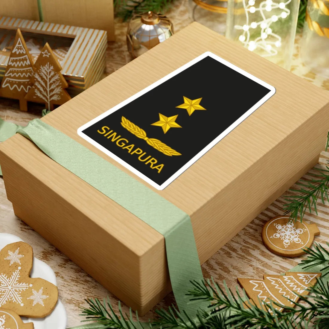 09 RSN OF07 (Singapore) (Military Rank) STICKER Vinyl Kiss-Cut Decal - The Sticker Space