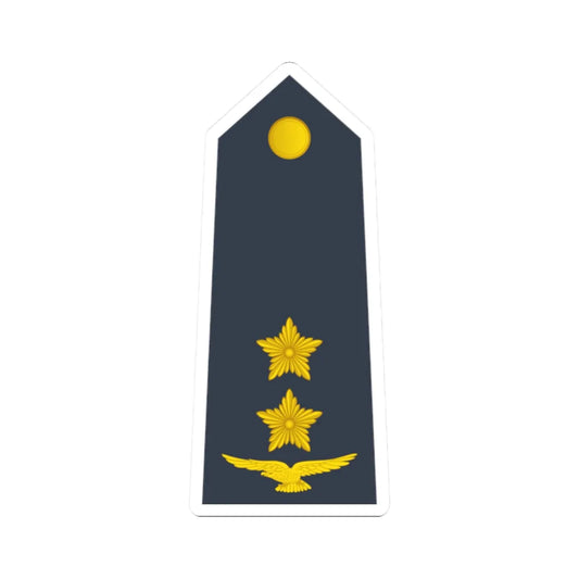 09 Somali Air Force 1LT (Mali) (Military Rank) STICKER Vinyl Kiss-Cut Decal 2 Inch White - The Sticker Space